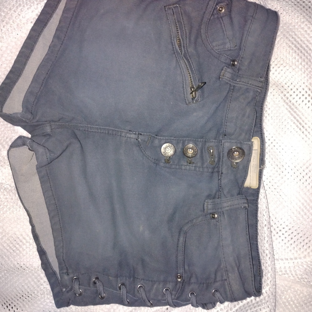 FP Movement by Free People Gray Jean Shorts